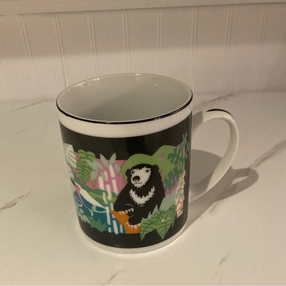 Jill Gotschalk Mug Vintage 1989 Sun Bear Forest San Diego Zoo Wildlife Eclectic